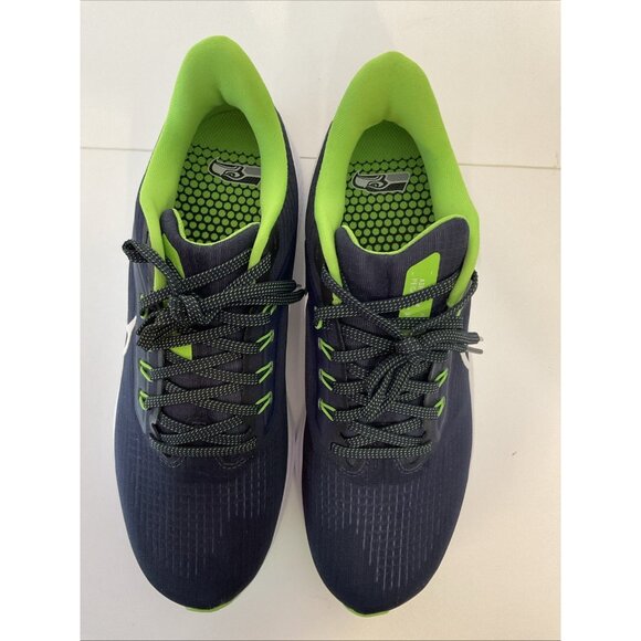 Nike Men's Air Zoom 39 Pegasus Running Seattle Seahawks Size‎ 10 NEW Football - Picture 4 of 8